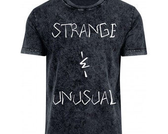 Strange & unusual acid wash tshirt