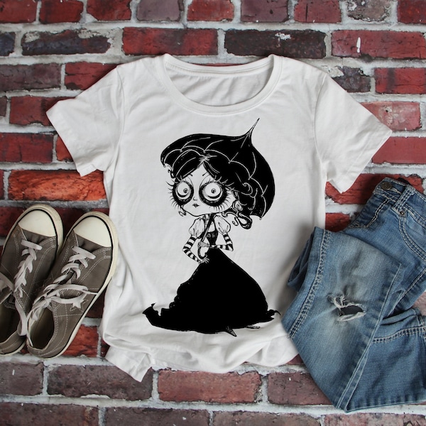 Victorian Girl T-Shirt Mens Womens