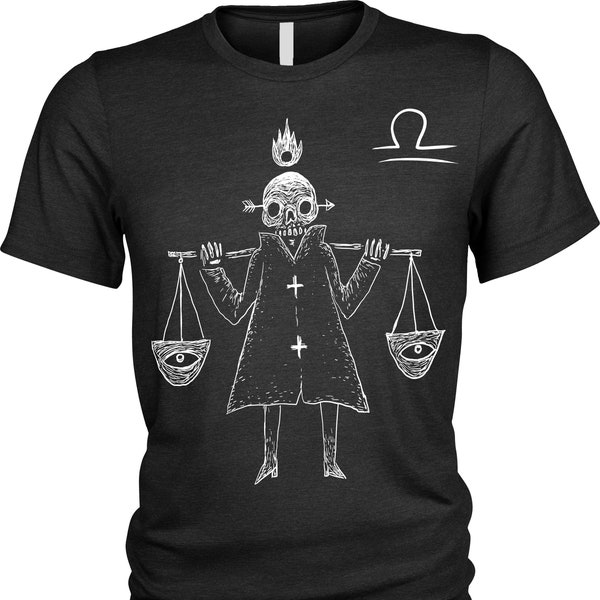Libra Horrorscope T-Shirt Mens Womens Horoscope