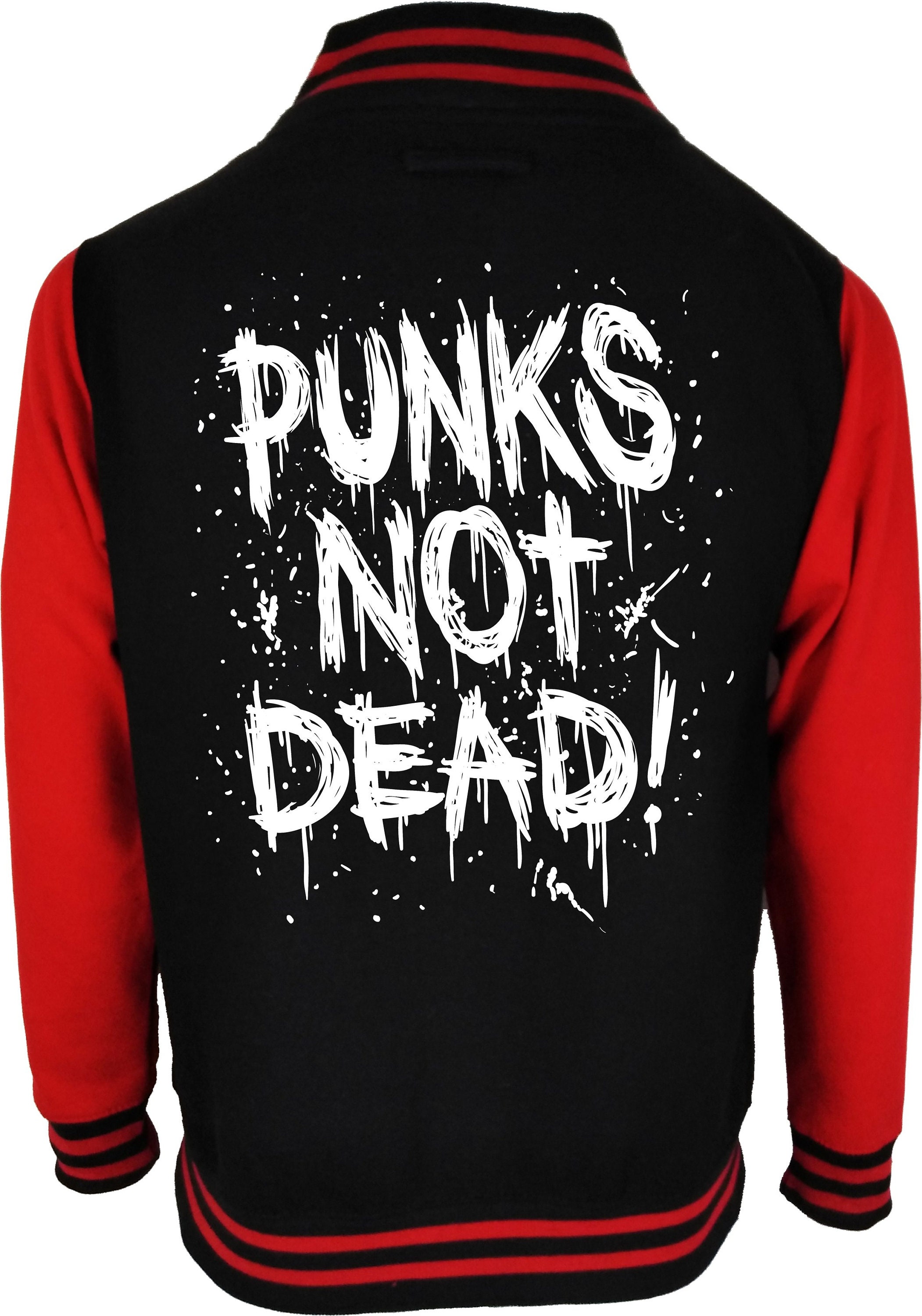 Punks Not Dead Varsity Jacket Unisex