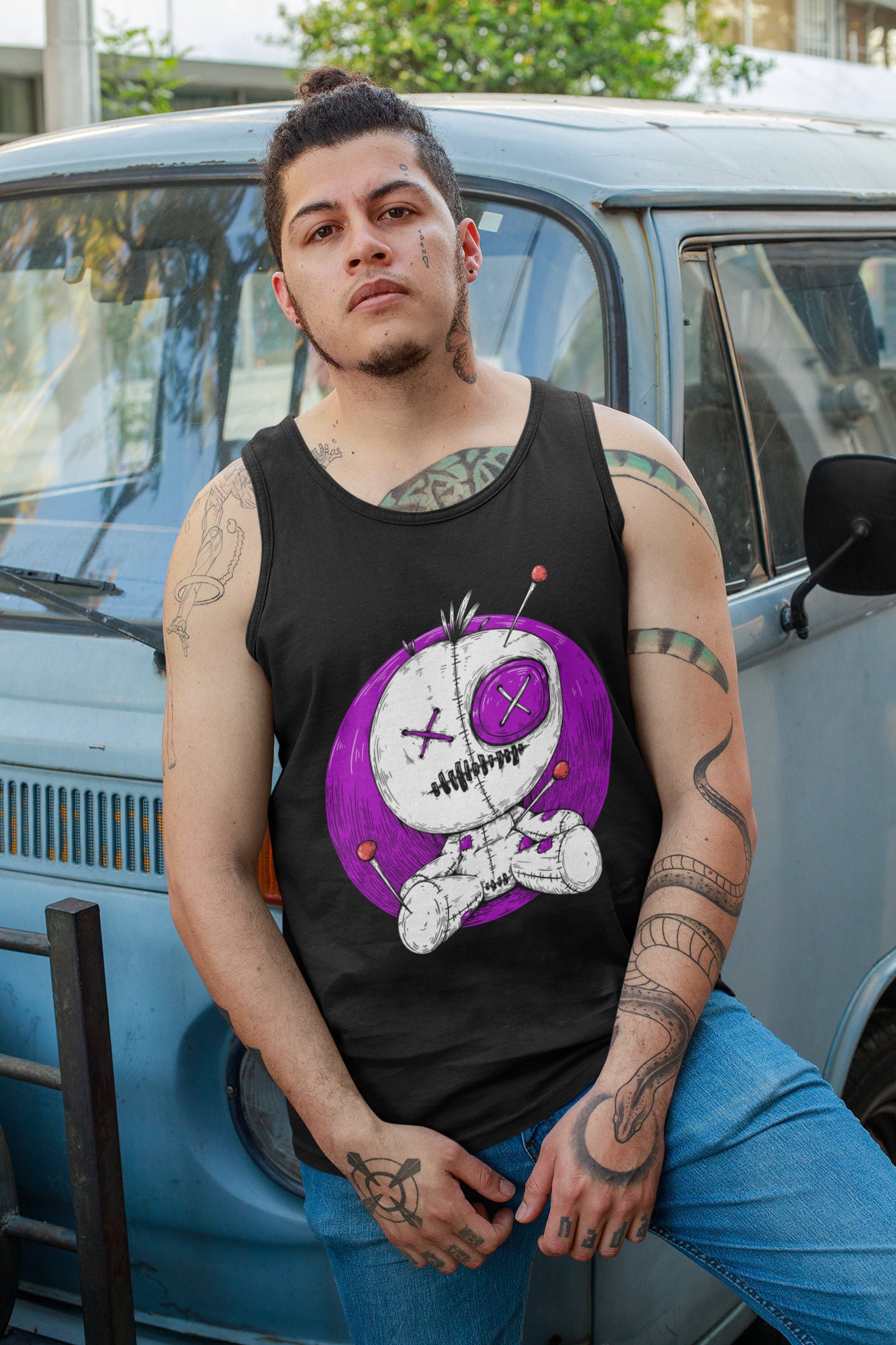 Image of Voodoo Doll Mens Tank Vest Top