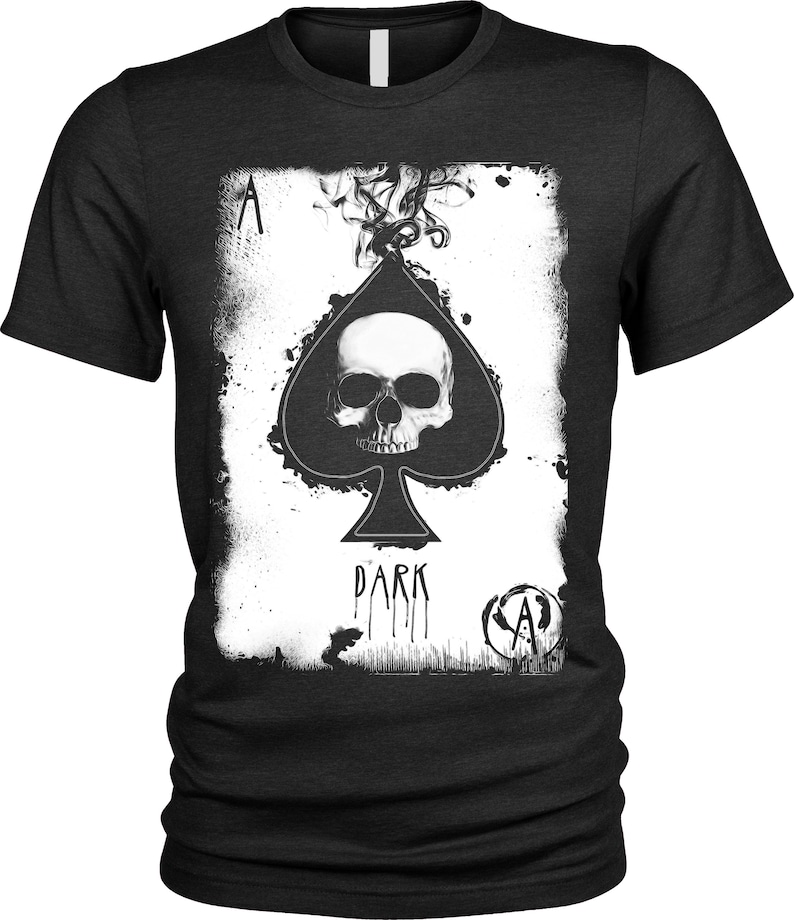Ace of Spades Skull Mens Womens T-Shirt | Etsy