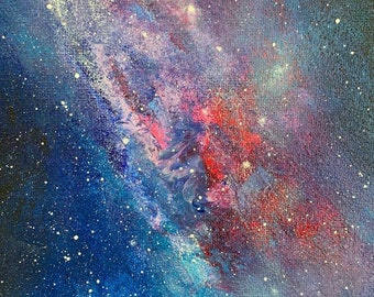 Ruimteafdruk | Afdrukbare digitale kunst | Outerspace digitale download print Galaxy decor | Ster ruimte schilderij galerij kunst aan de muur