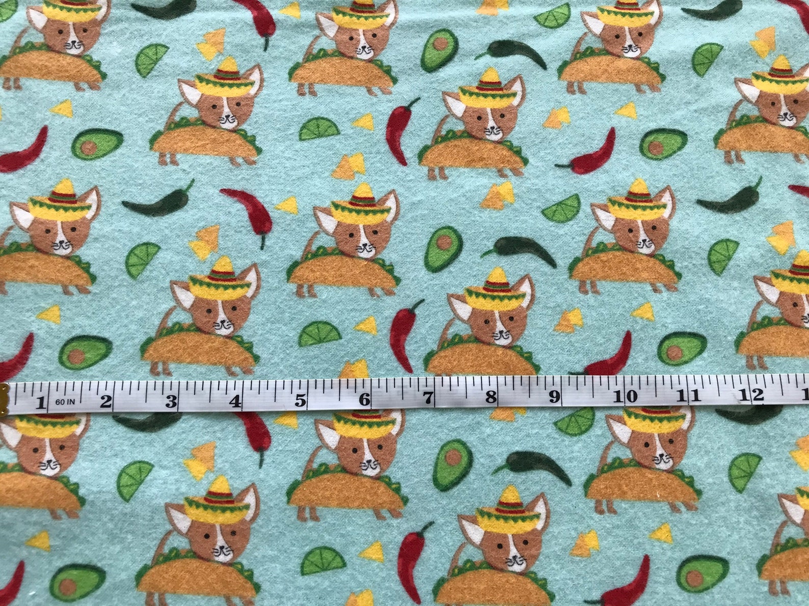 Taco Doggie Hund Limes Avocado Paprika Fiesta Tacos Chips Etsy