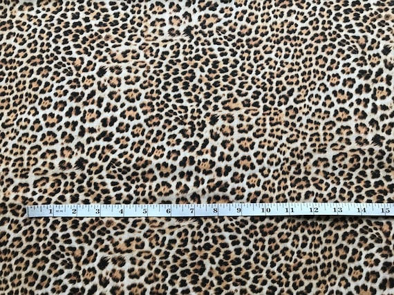 Leopard Animal Print Cheetah * 100% Cotton Fabric FQ Fat