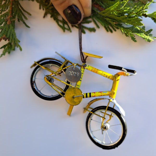 Klein fietsornament - speciale aanbieding voor Christiane