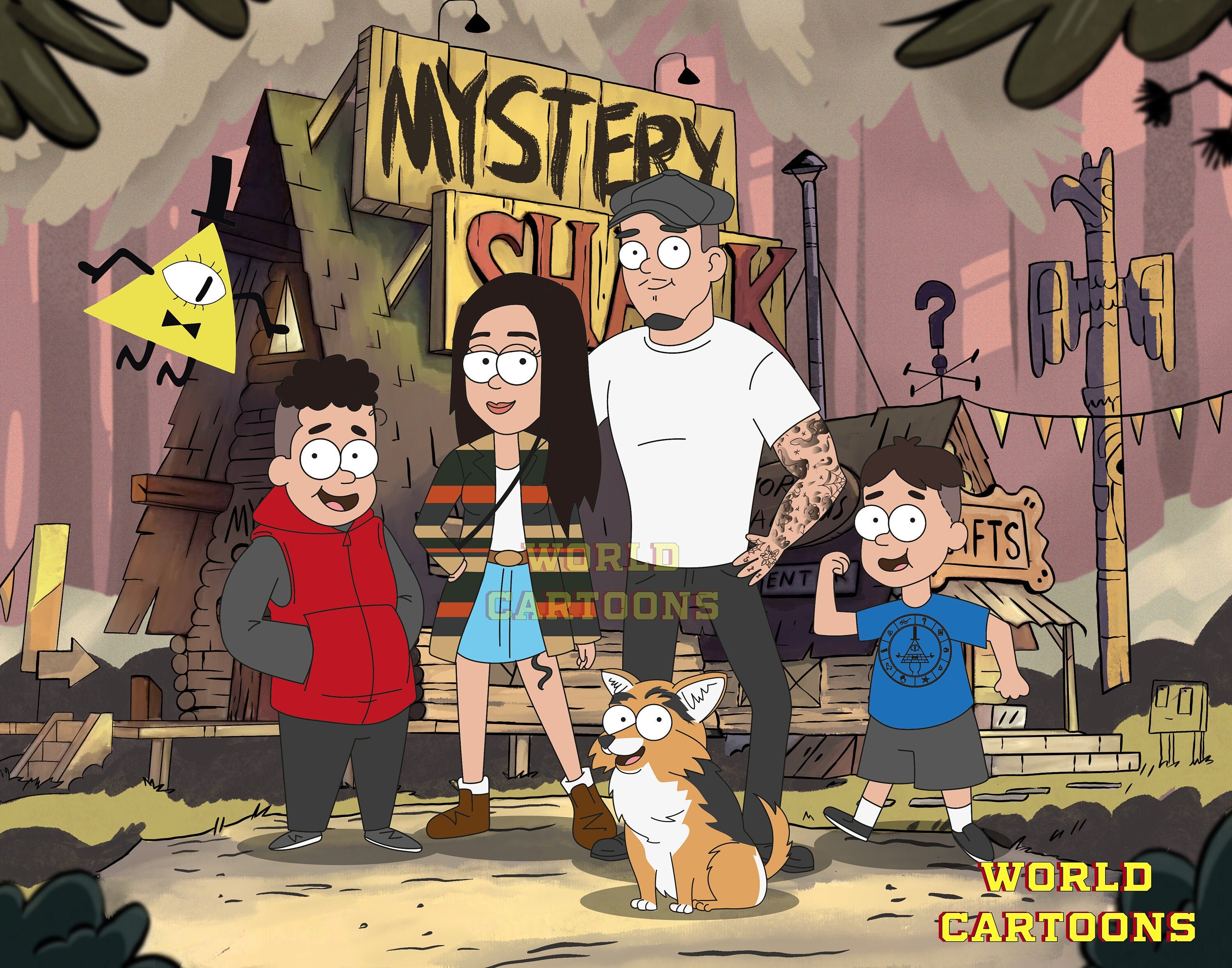 Gravity Falls Family Tree