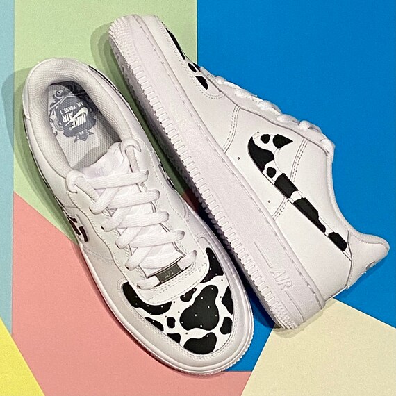dalmatian print trainers