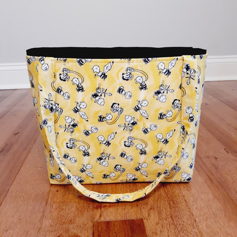 Snoopy Charlie Brown and Lucy Handbag Original No Two Etsy