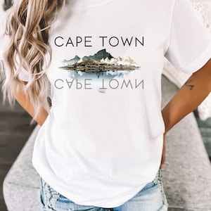 Cape Town Tshirt, beach tshirt, comfy tshirt, South Africa tshirt, souvenir shirt
