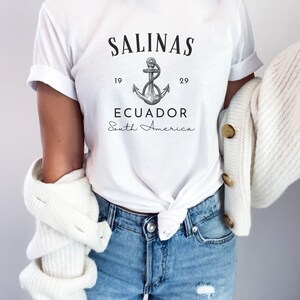 Salinas Ecuador Anchor Short Sleeve Tee