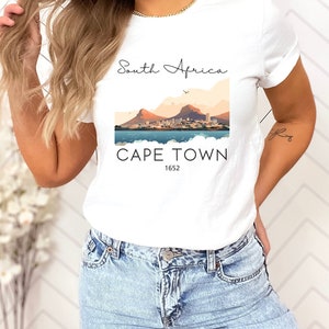 South Africa Tshirt, Cape Town tshirt, beach tshirt, comfy tshirt