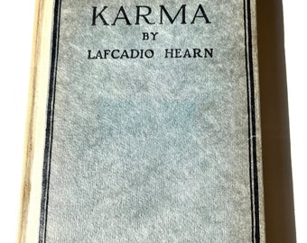 Karma by Lafcadio Hearn, 1918 Boni & Liveright Edition