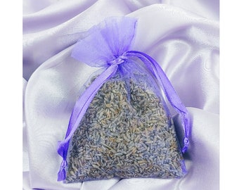 Purple lavender sachet. ( Vegan)