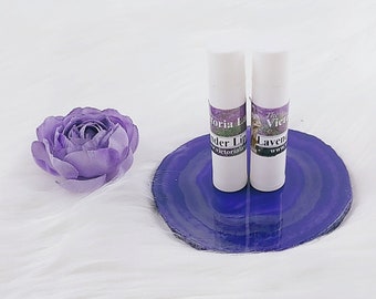 Lavender lip balm. 2 pack.