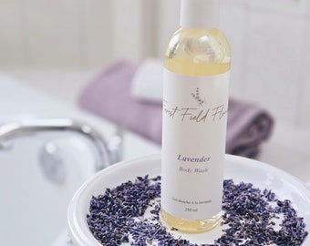 Luxury lavender body wash. 250ml. 1 bottle.
