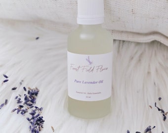 Pure lavender essential oil 50ml (vegan) 1 bottle.