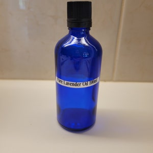 Pure lavender essential oil 100ml vegan 1 bottle. imagem 1