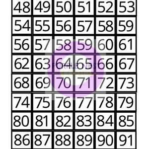 Count to 100 Worksheets, Numbers, Counting, Educational Preschool ...
