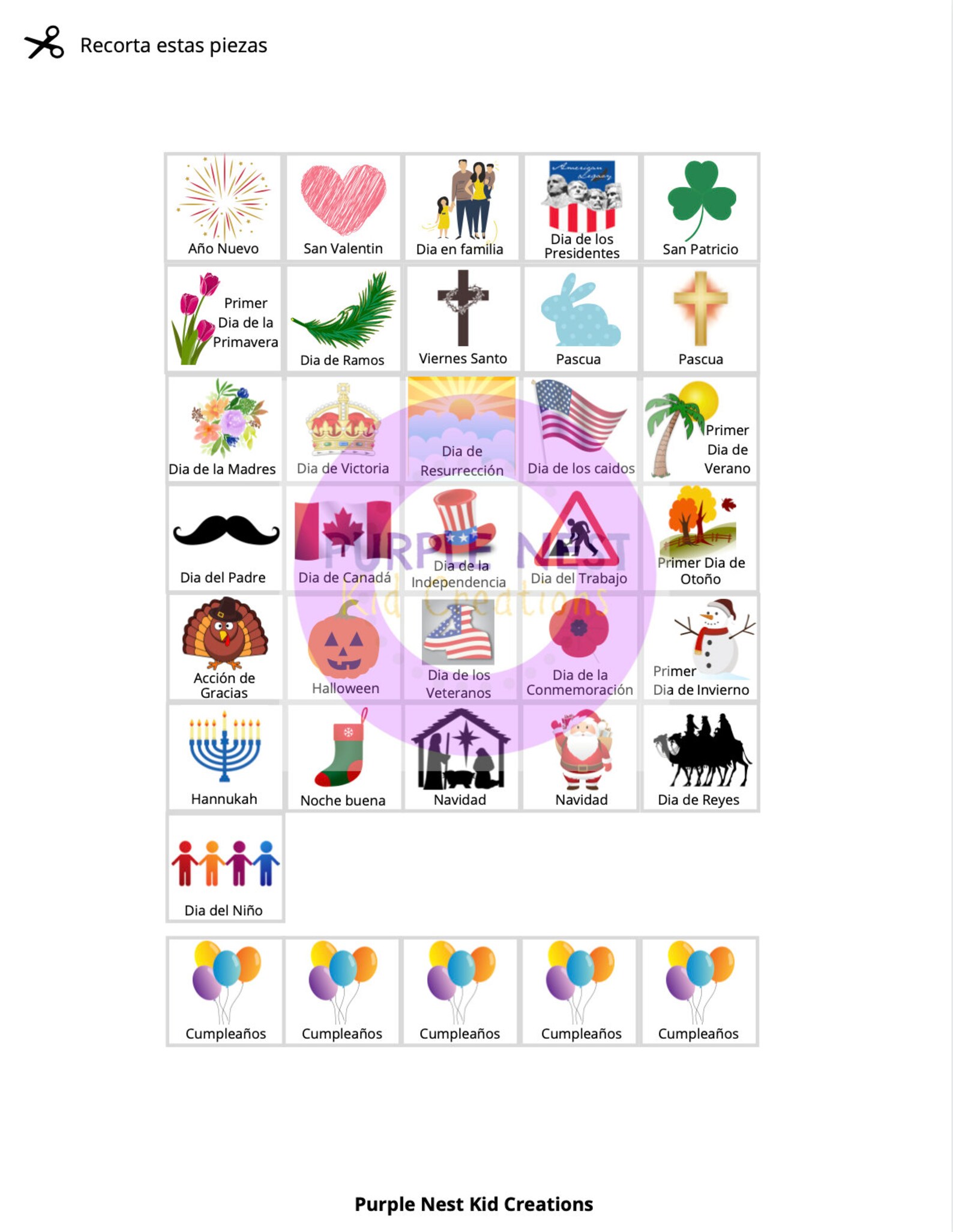 Morning Binder in Spanish Digital Download Busy Book Etsy