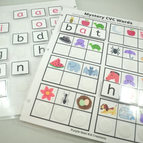 Compound Words Worksheet Phonics Game Educational Printable | Etsy