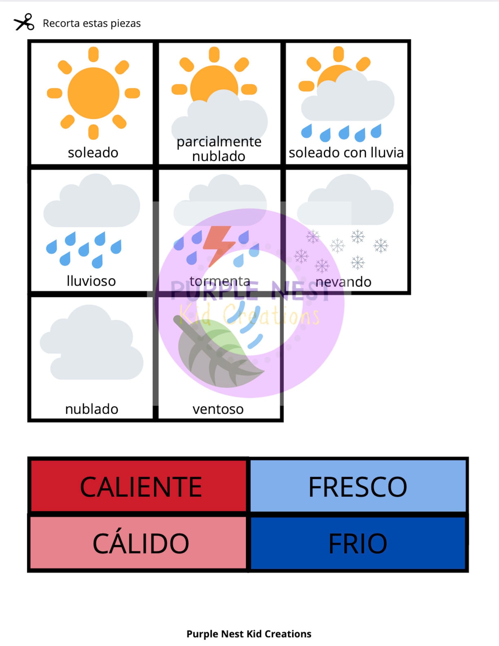 Morning Binder in Spanish Digital Download Busy Book Etsy