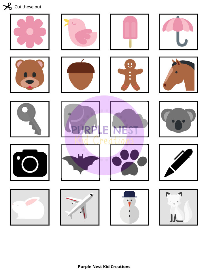 Color Sorting Game: Preschool Printable Activity (digital Download) - Etsy