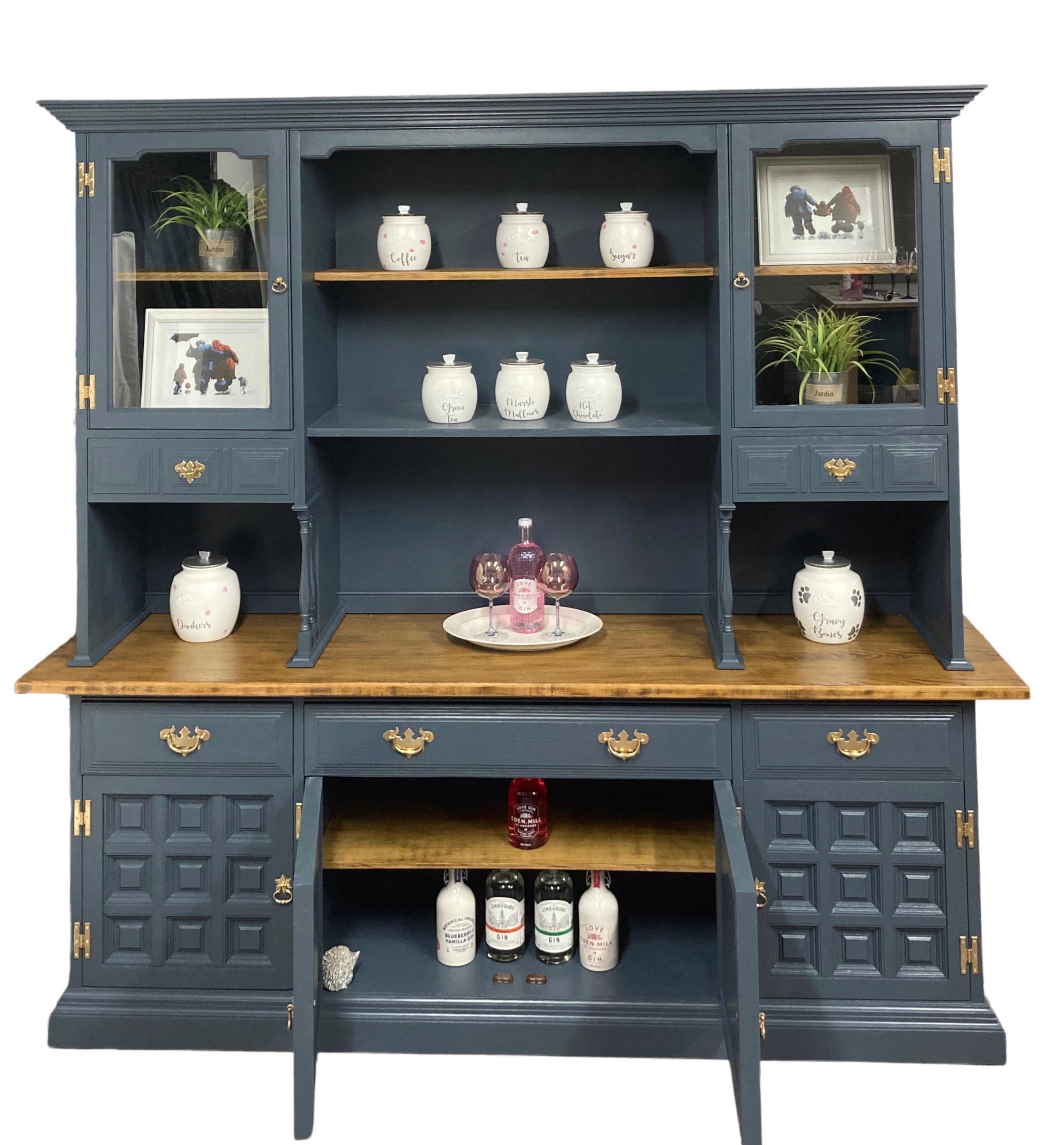 Welsh Dresser Drinks Cocktail Cabinet Younger Toledo Painted Etsy UK