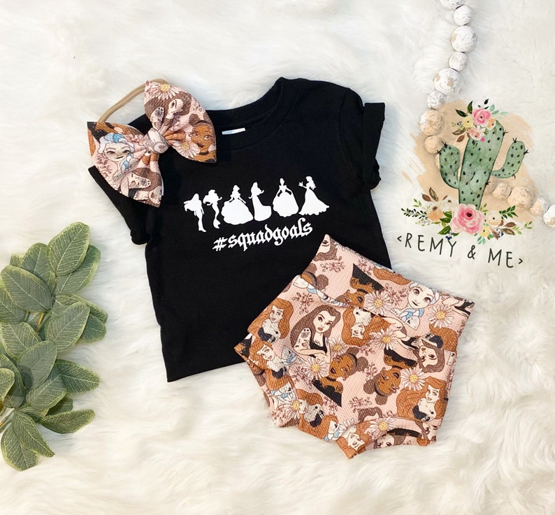 Tattoo Princess Bummies Princess Outfit Princess Squad Goals Bummies Outfit Disney Inspired Bummies Outfit