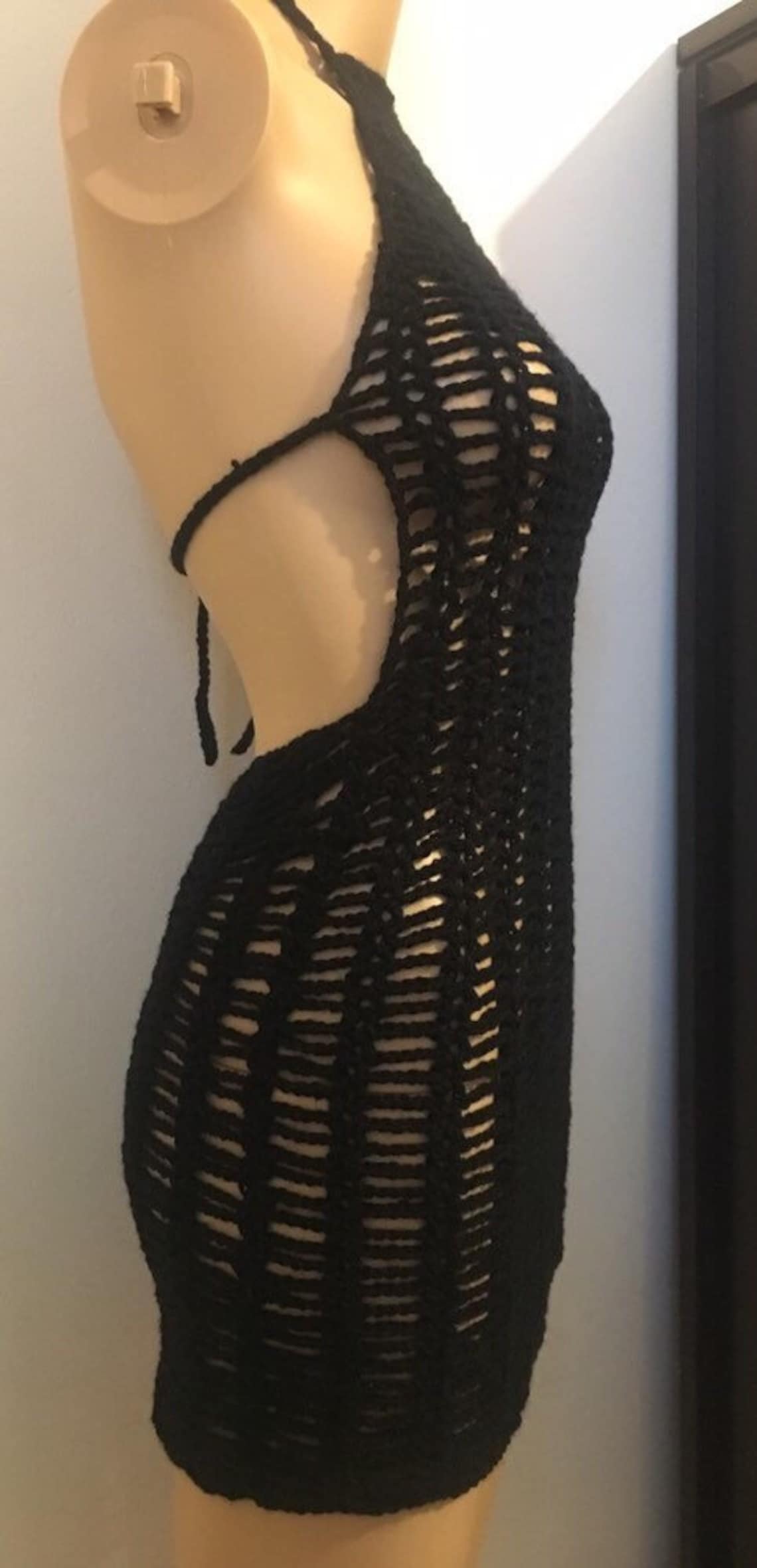 PATTERN Crochet Beach Dress Crochet Dress Mesh Dress Etsy