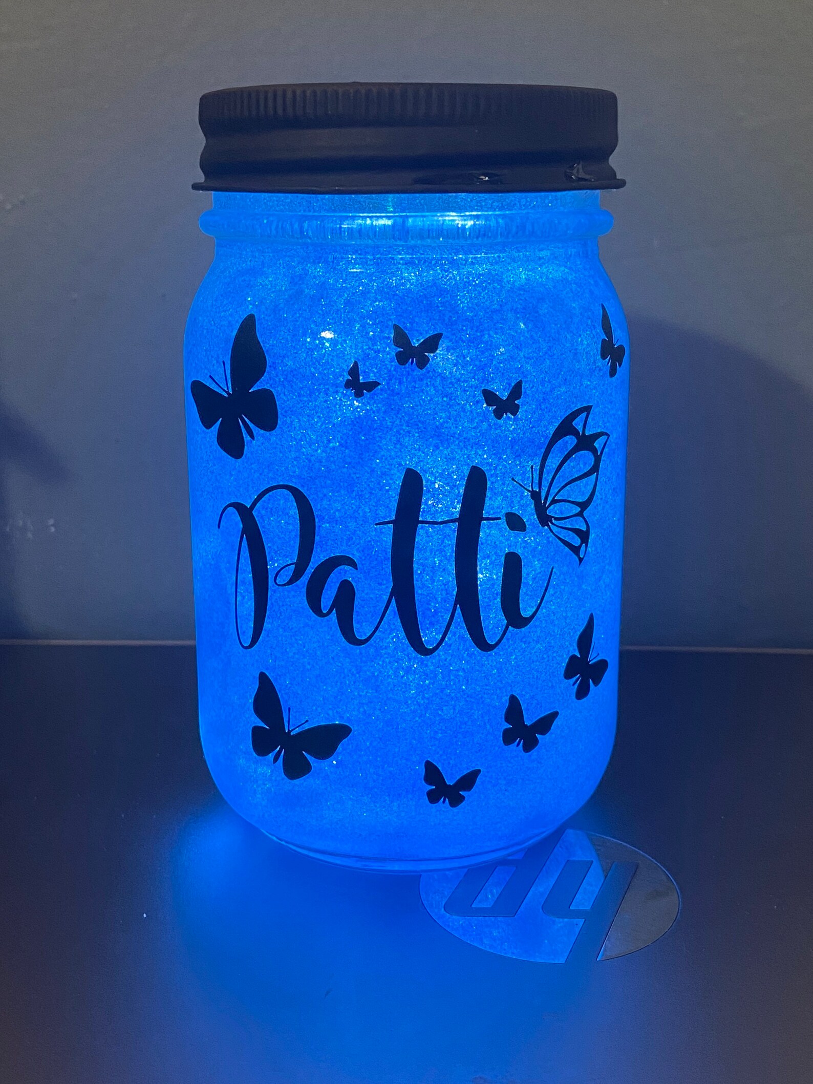 Light up Butterfly Mason Jar Butterfly Jar Gift for Her Etsy