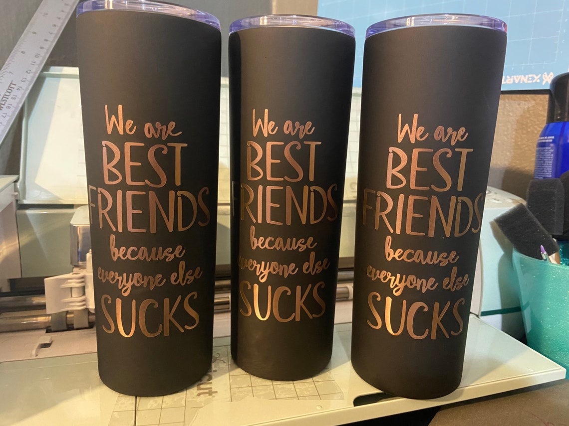 Best friend Tumblers Customized Tumbler Best Friend Gift Etsy