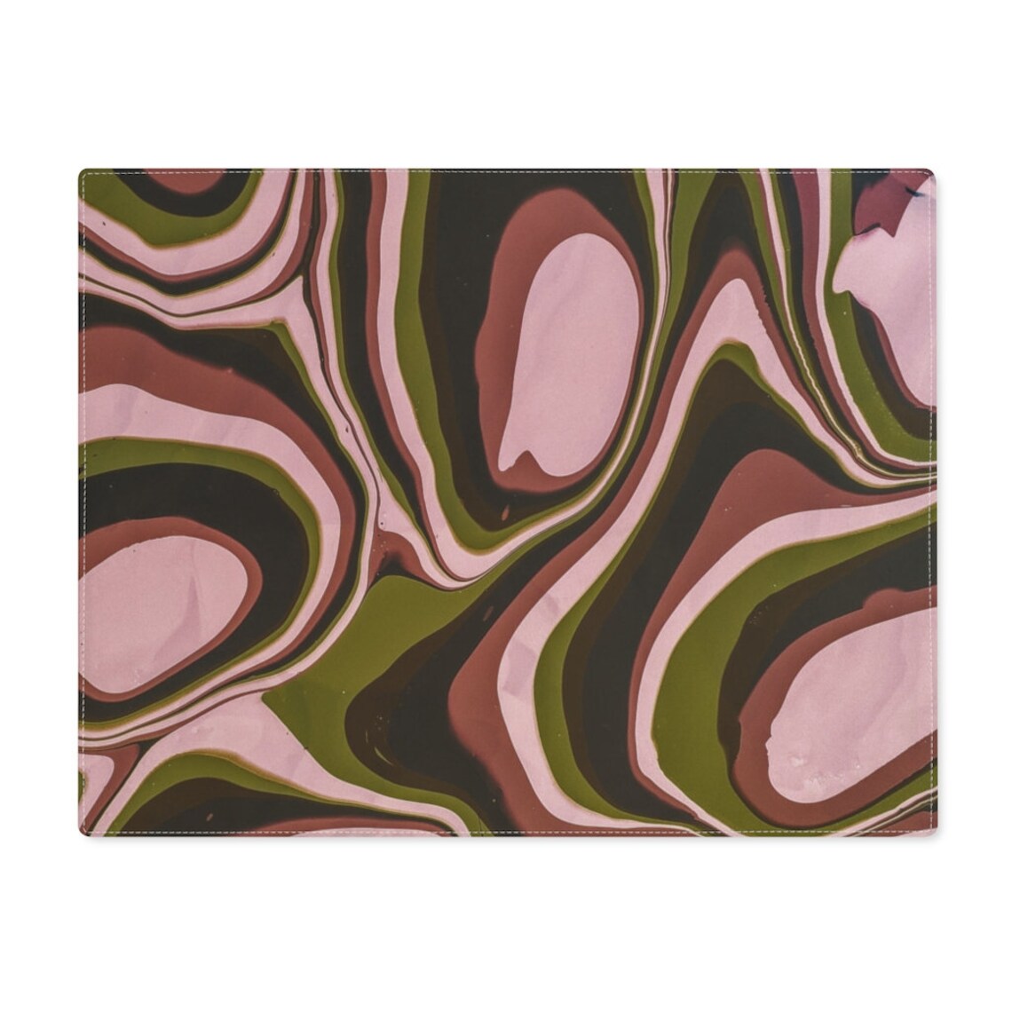 Green Cotton Placemat Placemats Table Placemats Dining Etsy