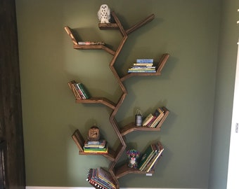 Tree Bookcase Plans - Digital Download