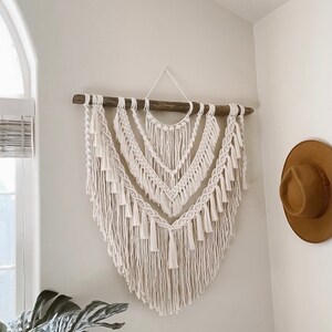 Large Macrame Wall Hanging | Boho Wall Decor | Statement Macrame Piece | *Made-To-Order* Wall Hanging