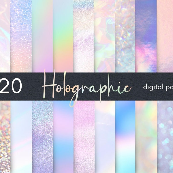 Holographic Paper - Etsy
