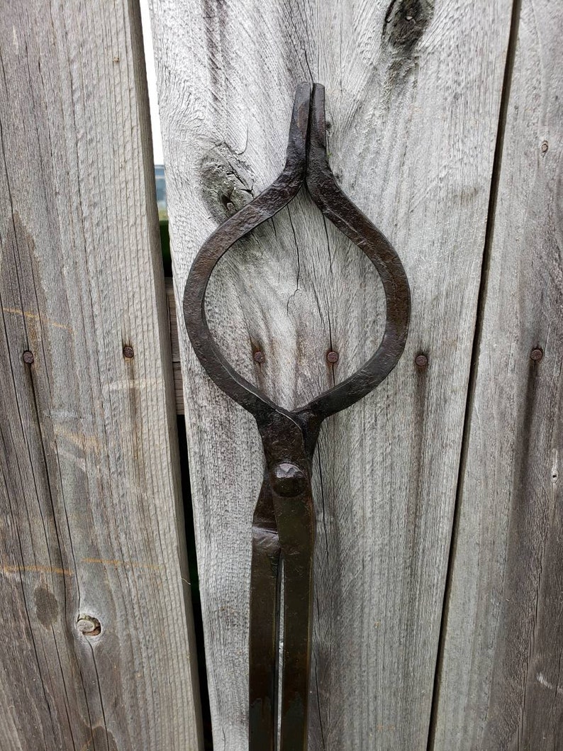 Hand Fire Tong and Poker Set Etsy