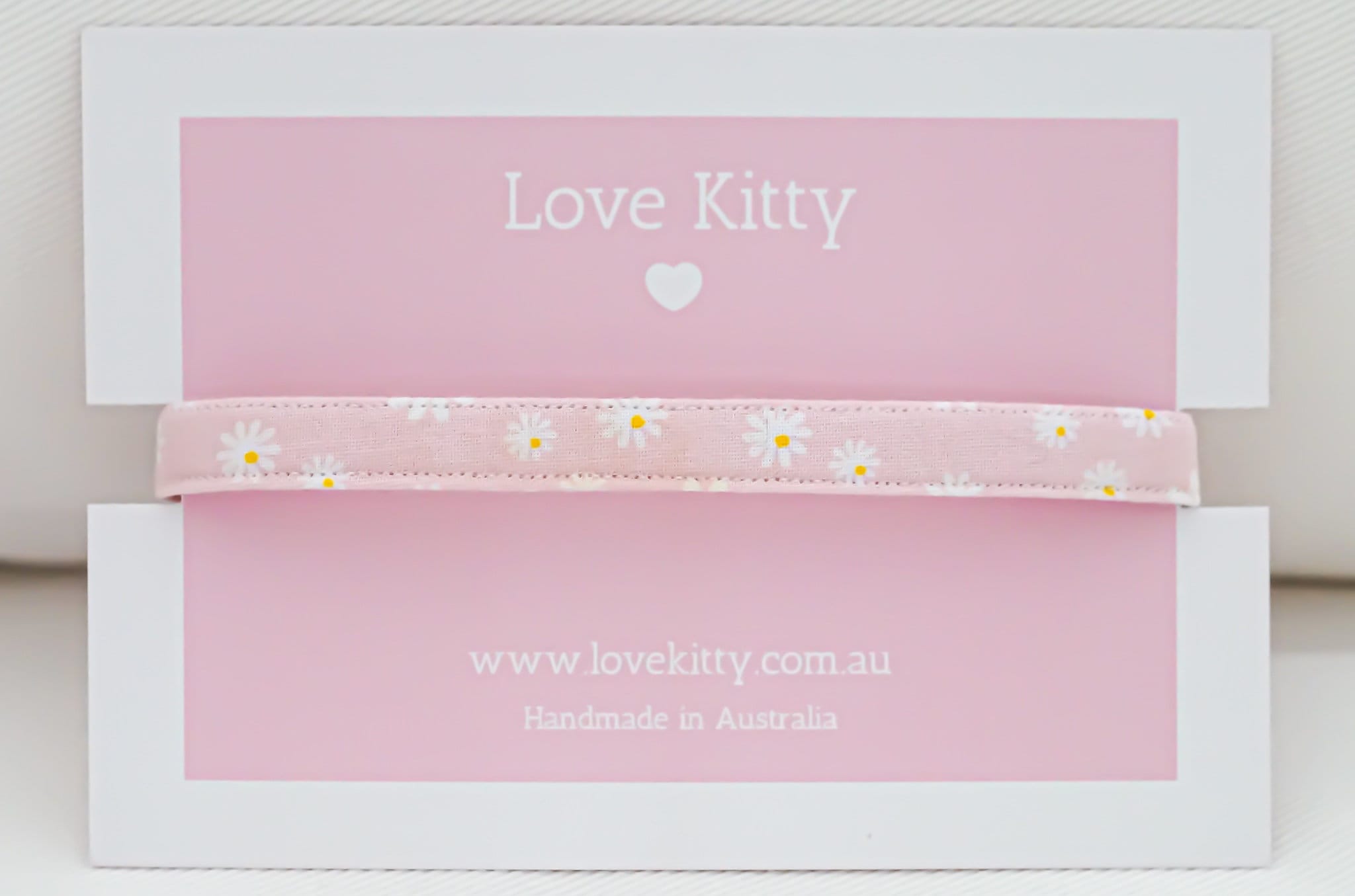 Sweet Daisy Baby Cat Collar