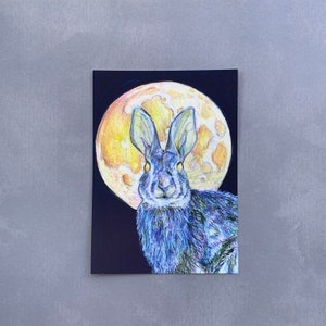 Cartolina del Coniglio Lunare per il Capodanno Lunare o per gli amanti dei Conigli!