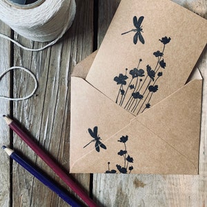 Tarjetas de primavera, tarjetas de Pascua, tarjetas sencillas con sobres sellados, tarjetas de naturaleza, tarjetas de felicitación, tarjetas hechas a mano, juego de tarjetas de regalo, tarjeta del día de la madre