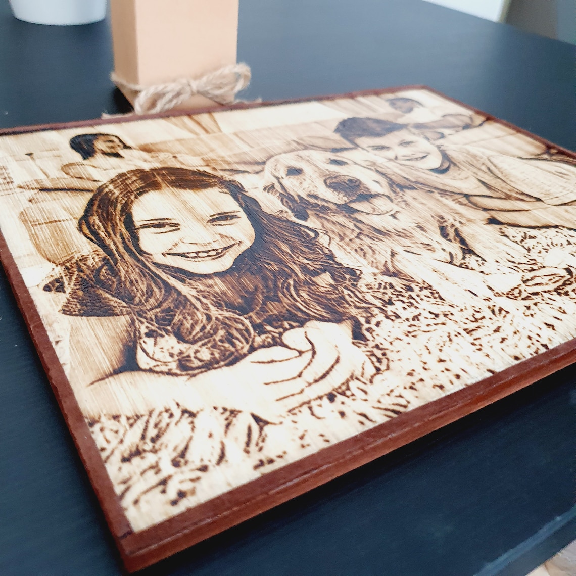 Custom Wood Burning Photo Wood Burned Picture Wood Burned Etsy