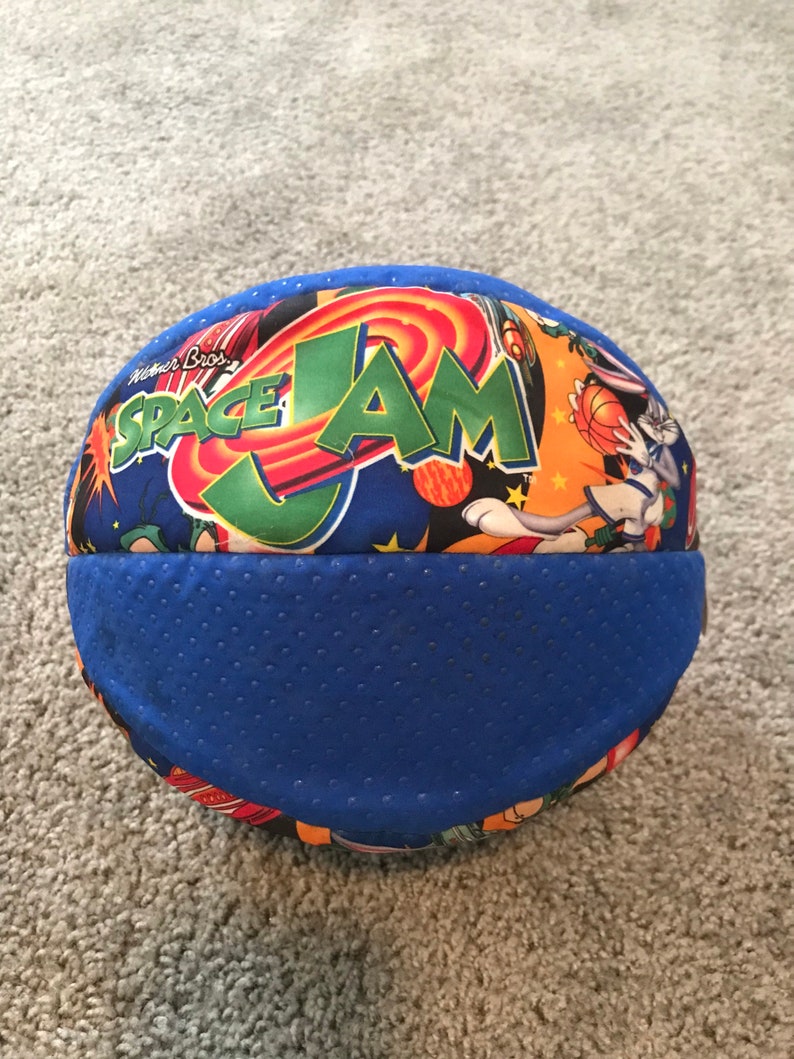 Vintage 1996 Space Jam toy basketball Etsy