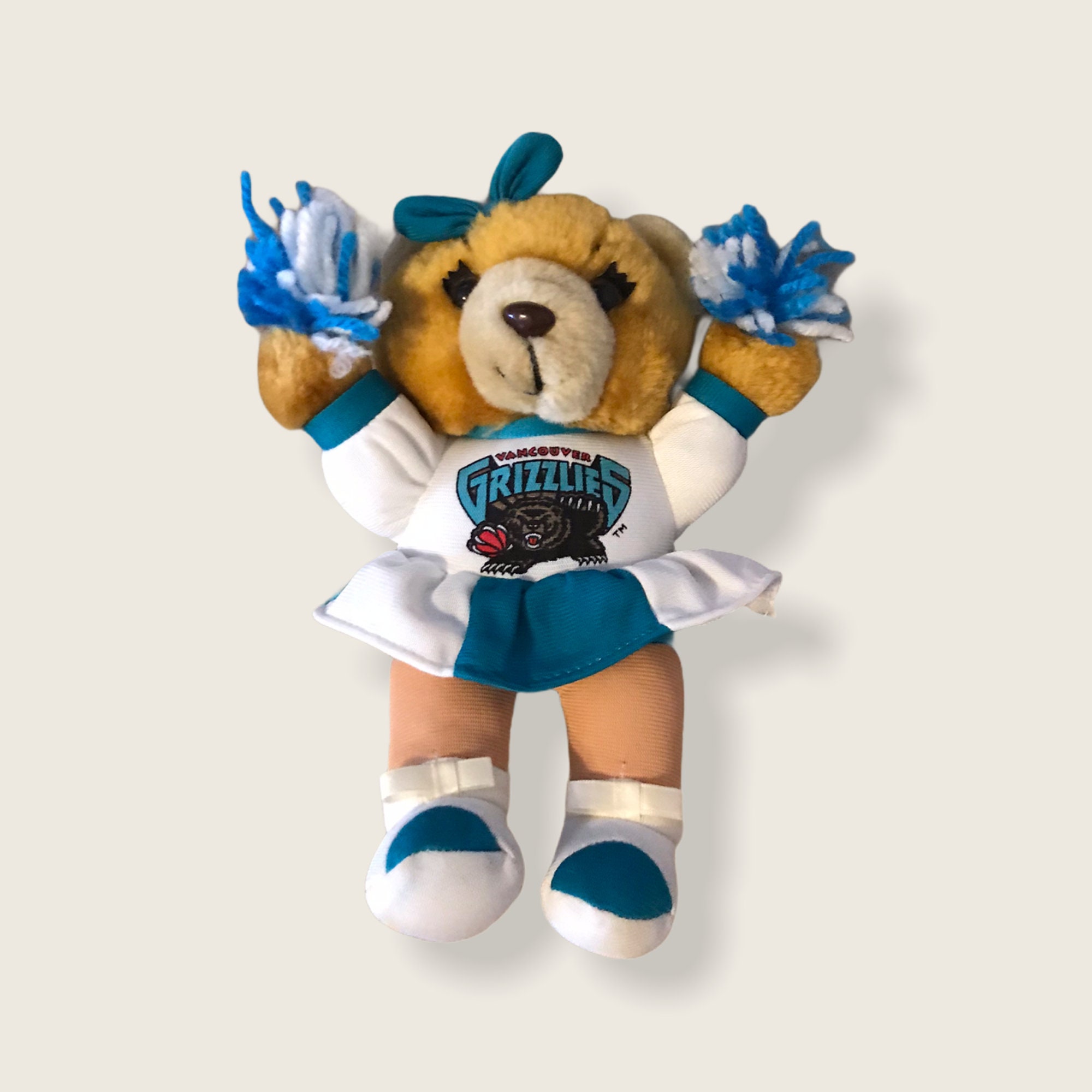 Vancouver Grizzlies cheerleader plush Etsy