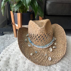Coastal Cowgirl Straw Hat