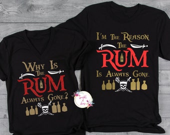 I/_M The Reason WHY The Rum is All Gone Women Sweatshirt tee