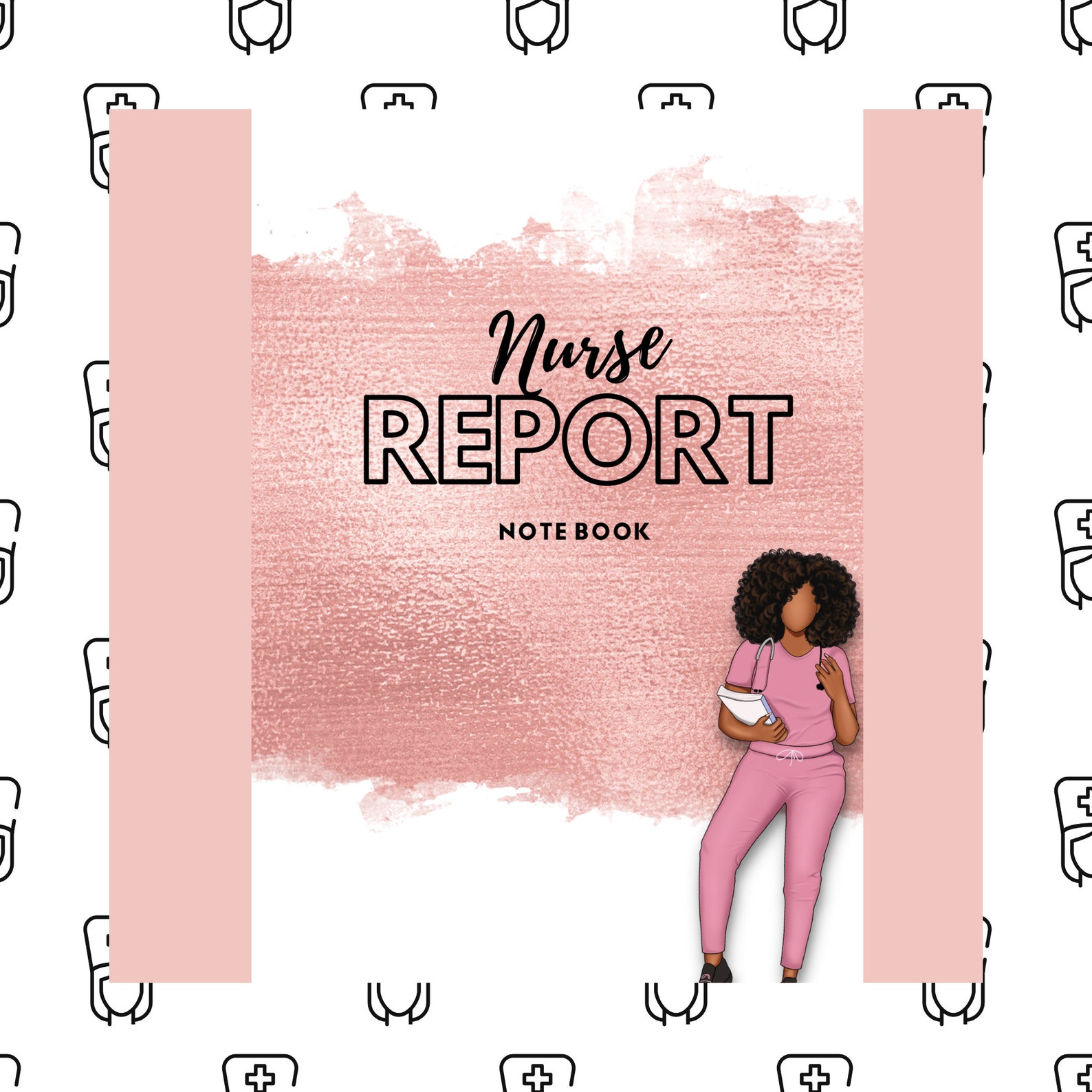 Nurse Report Notebook Printable Report Book Gift for Etsy