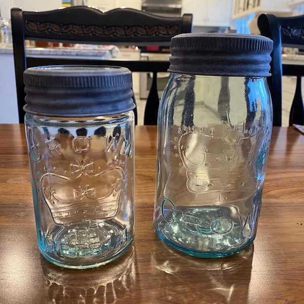 Antique Mason Jar / Canning Jar