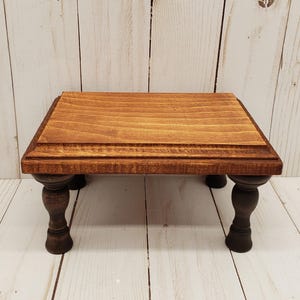 Rustic Wood Riser, Stand, Pedestal, Farmhouse Table Decor, Rustic Country Decor
