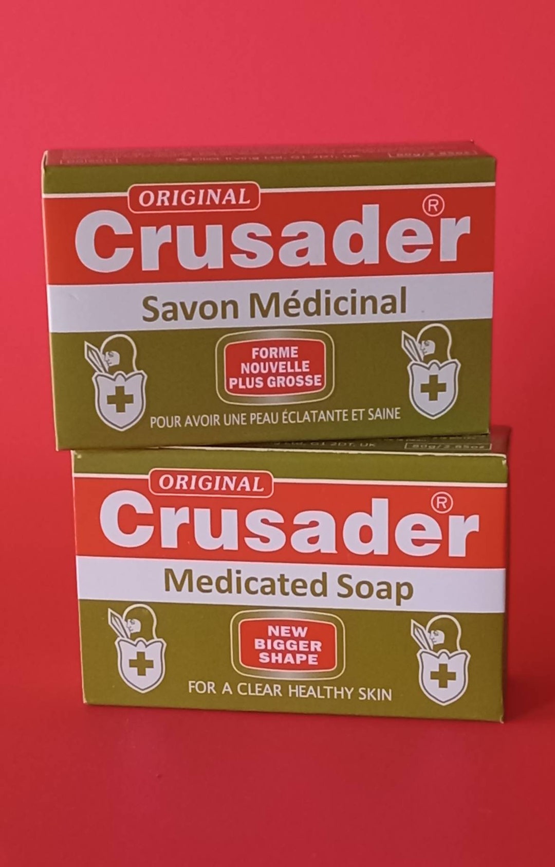 Original Crusader Medicated Soap pack of 3 Bars Etsy