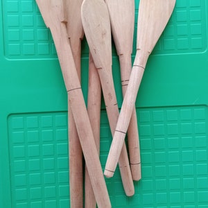Handmade Wooden Fufu Paddle: West African Cooking Tool (14&quot;-24&quot;)
